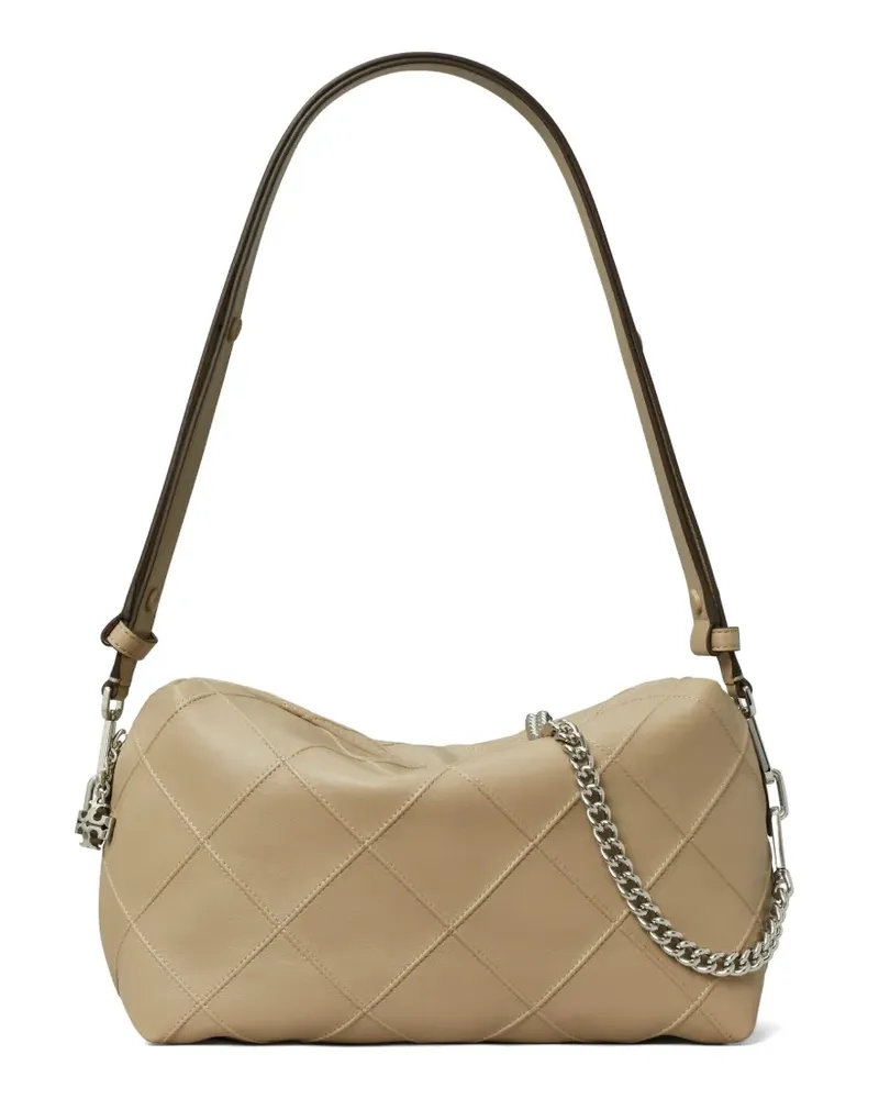 Tory Burch large fleming soft crossbody bag - Nude Nude