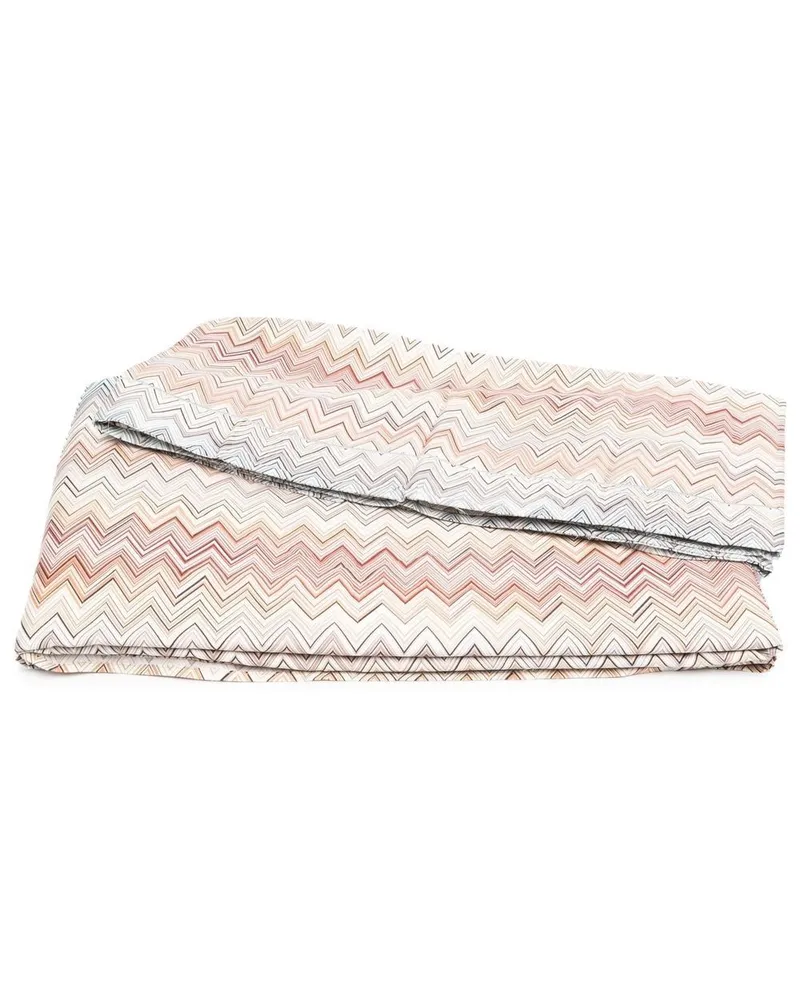 Missoni Home Gestreiftes Bettwäsche-Set - Nude Nude