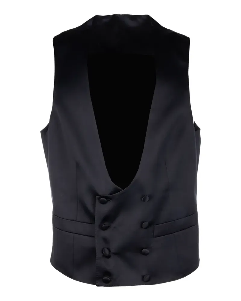 Corneliani double-breasted waistcoat - Blau Blau