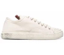 Sneakers mit Schnürung - Nude