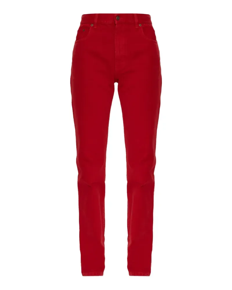 Chloé Klassische Tapered-Jeans - Rot Rot