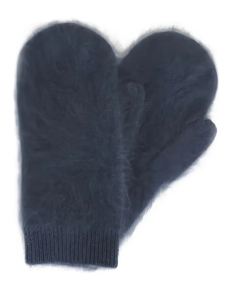 Lisa Yang cashmere gloves - Blau Blau