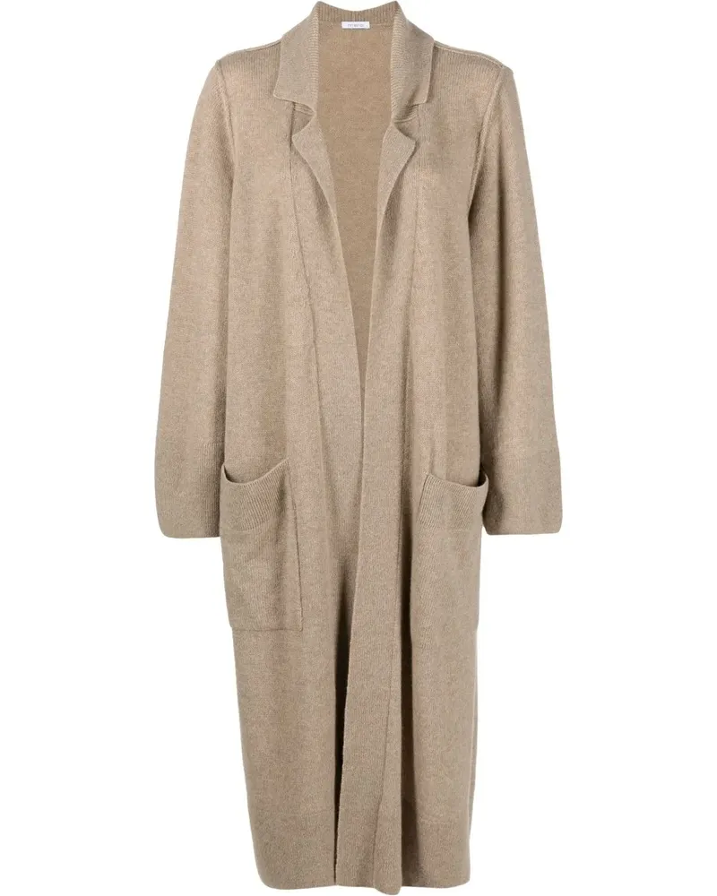 Malo Drapierter Kaschmircardigan - Braun Braun