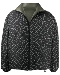 Marcelo Burlon | County of Milan Gefütterte Jacke mit "County"-Print Schwarz