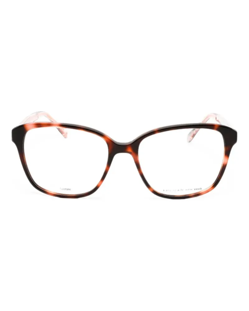 Kate Spade Acerra Brille mit eckigem Gestell - Braun Braun