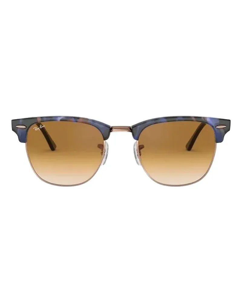 Ray Ban Clubmaster browline-frame sunglasses - Nude Nude