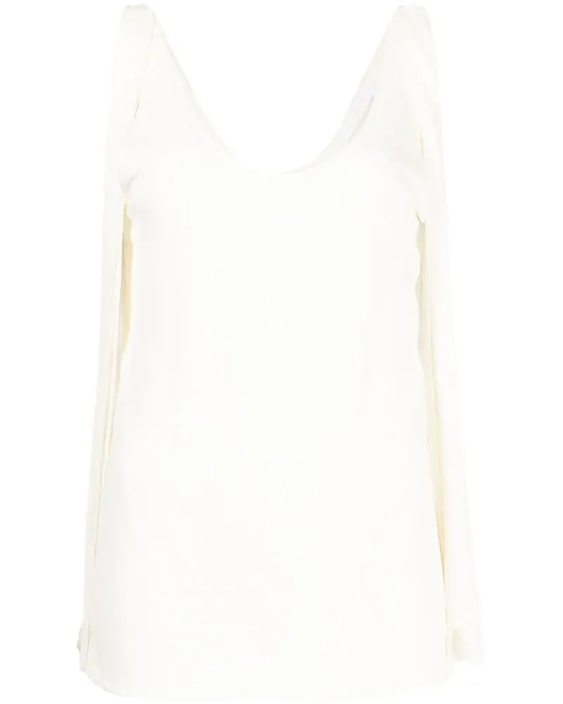 Chloé Top mit Riemen - Weiß Weiß