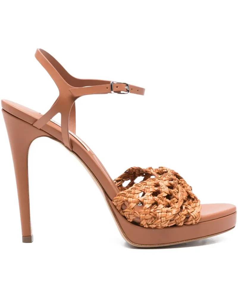 Casadei Sandalen mit Absatz 100mm - Braun Braun