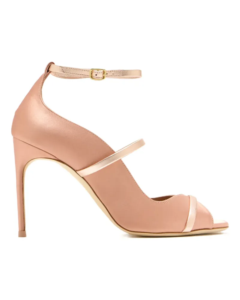 Malone Souliers Cynthia criss-cross strap sandals - Rosa Rosa