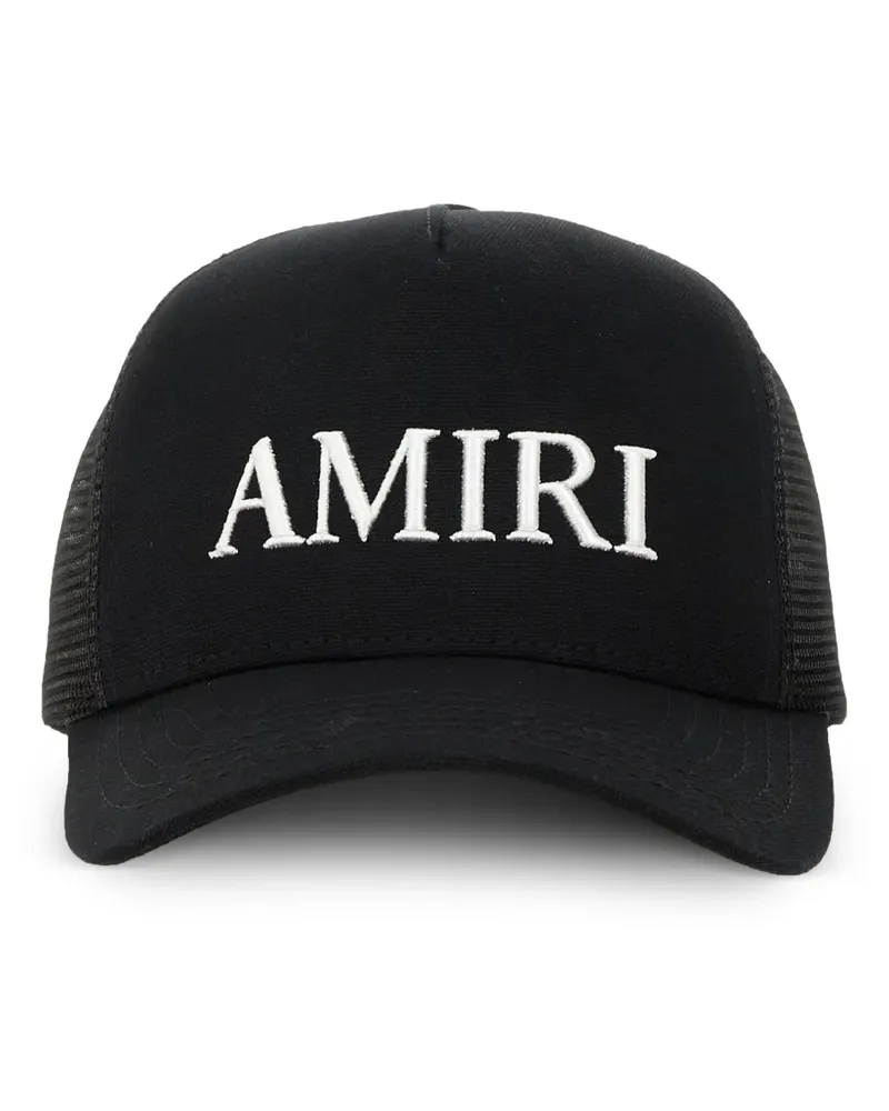 Amiri Baseballkappe mit Logo-Stickerei - Schwarz Schwarz
