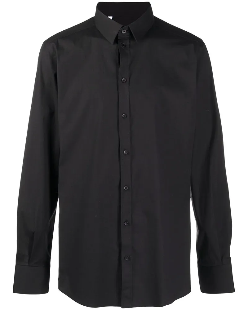 Dolce & Gabbana Klassisches Hemd - Schwarz Schwarz