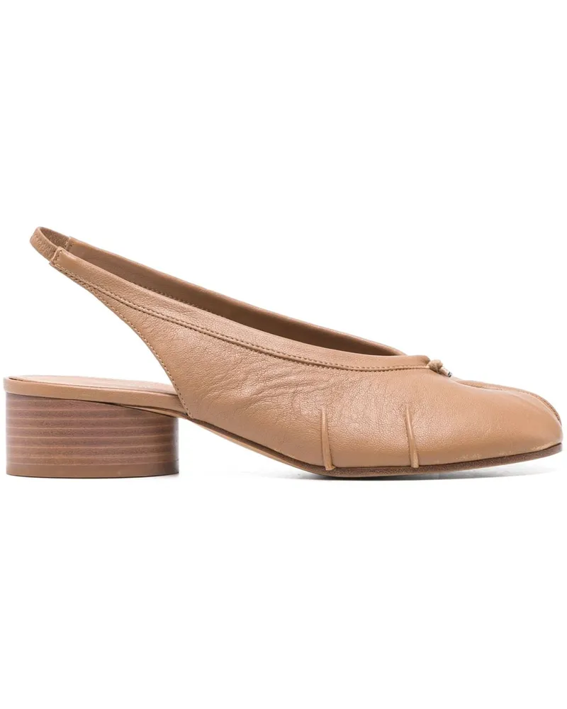 Maison Margiela Tabi Pumps 40mm - Braun Braun