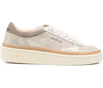 Sneakers mit Einsätzen - Nude