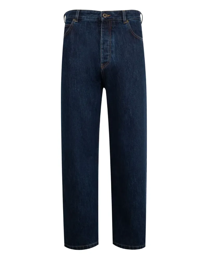 Loewe Jeans mit Logo-Prägung - Blau Blau