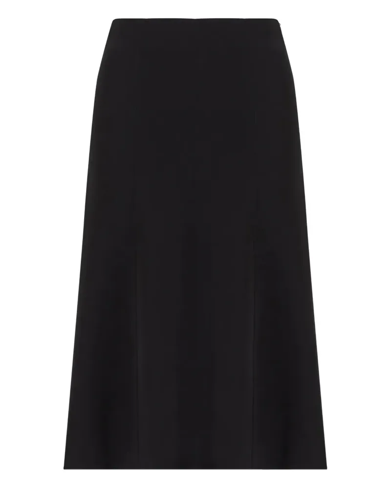 Giorgio Armani Midirock mit Einsätzen - Schwarz Schwarz