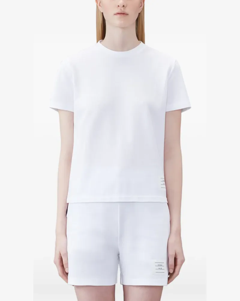 Thom Browne T-Shirt mit lockerem Schnitt - Blau Blau