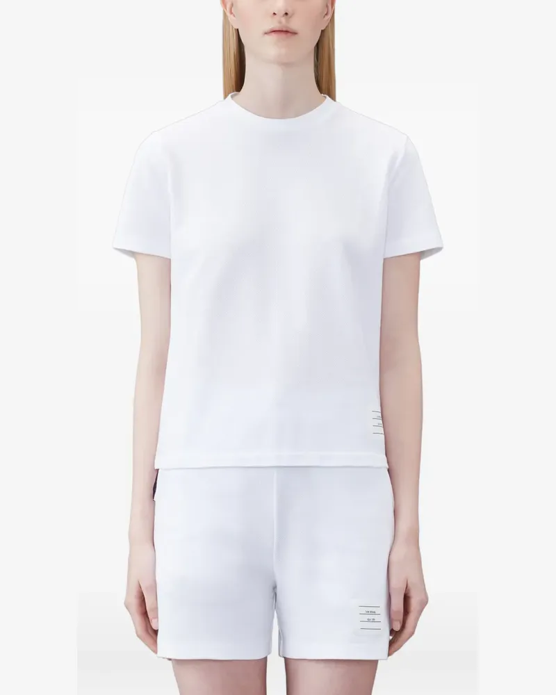 Thom Browne T-Shirt mit lockerem Schnitt - Blau Blau