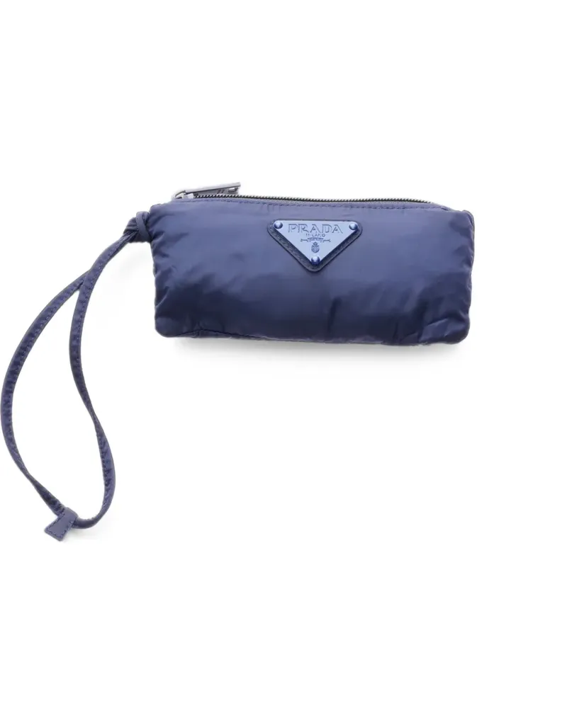 Prada Faltbarer Beutel aus Re-Nylon - Blau Blau