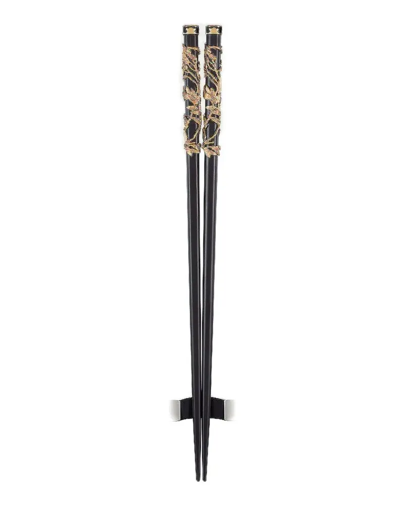 Shanghai Tang virtue bamboo chopsticks - Schwarz Schwarz