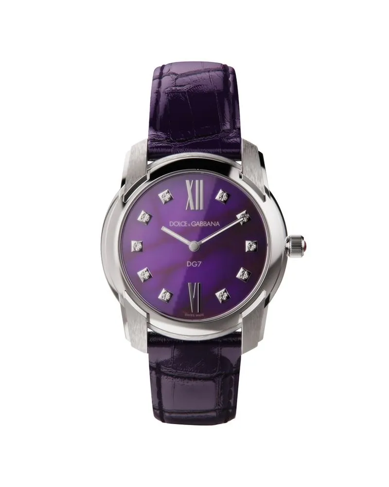 Dolce & Gabbana DG7' Armbanduhr, 40mm - Violett Violett