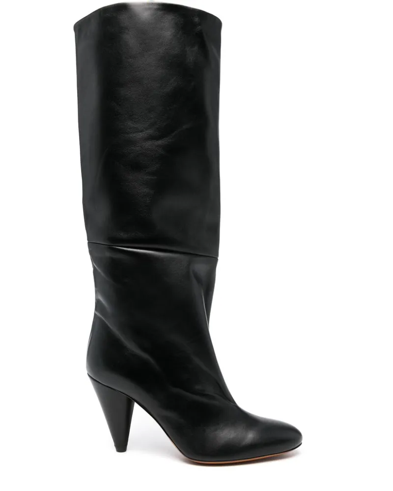Proenza Schouler Cone Stiefel 85mm - Schwarz Schwarz