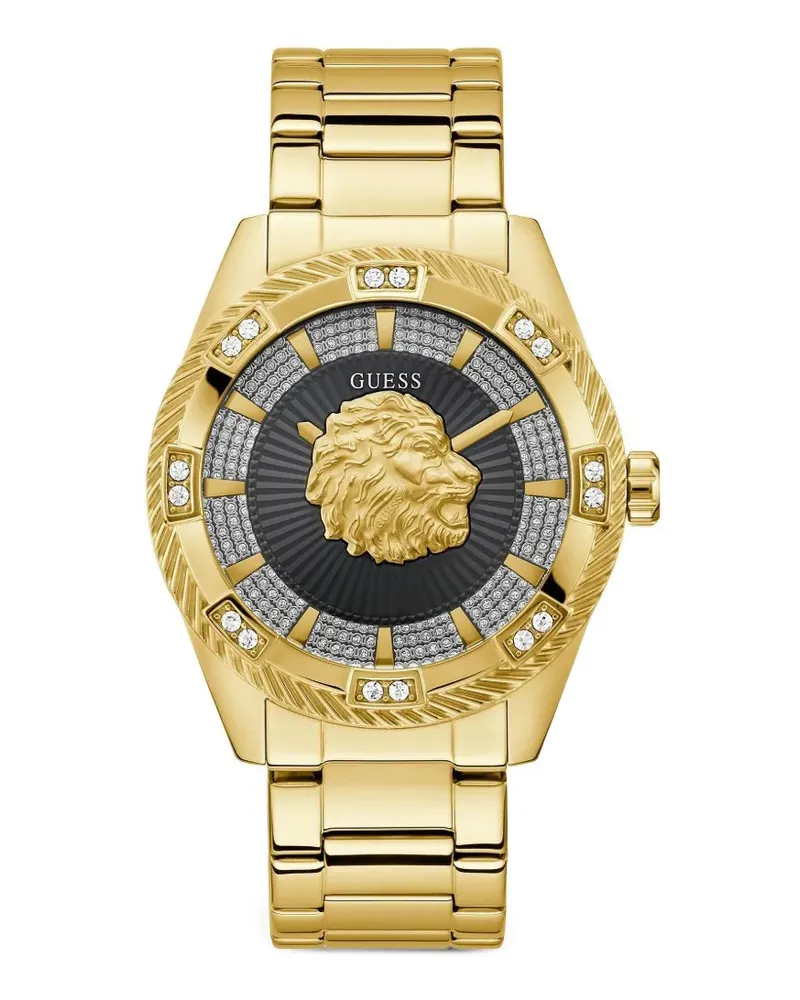 Guess Beast Armbanduhr 46mm - Schwarz Schwarz