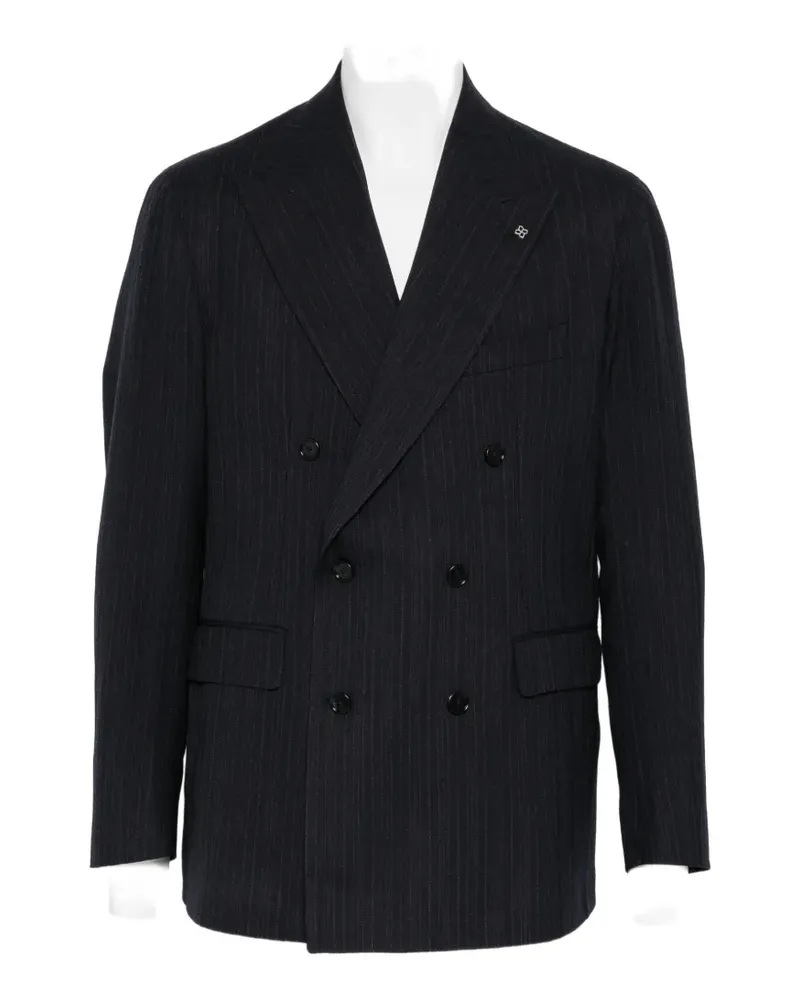 Tagliatore double-breasted suit - Blau Blau