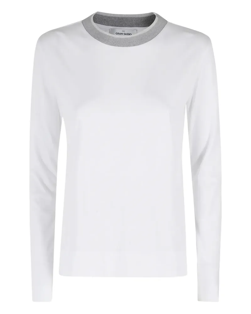 Gran Sasso crew-neck T-shirt - Weiß Weiß