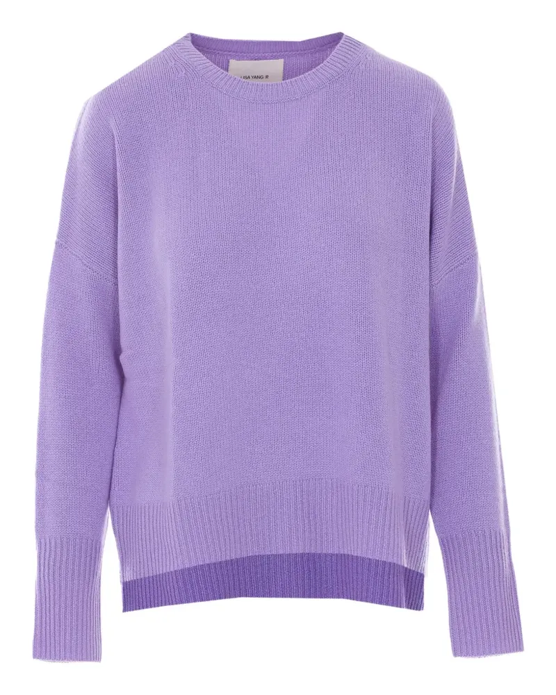 Lisa Yang Mila Kaschmirpullover - Violett Violett