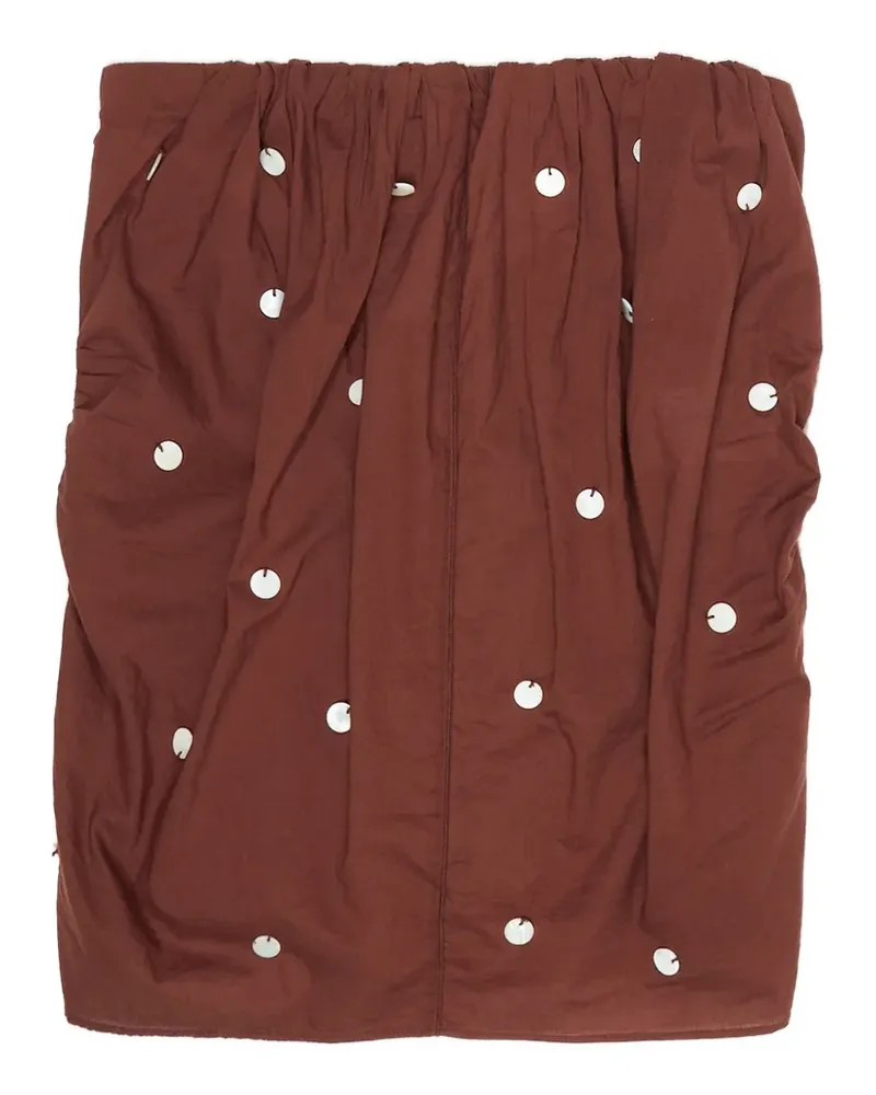 BIMBA Y LOLA sequin-embellished gathered top - Braun Braun