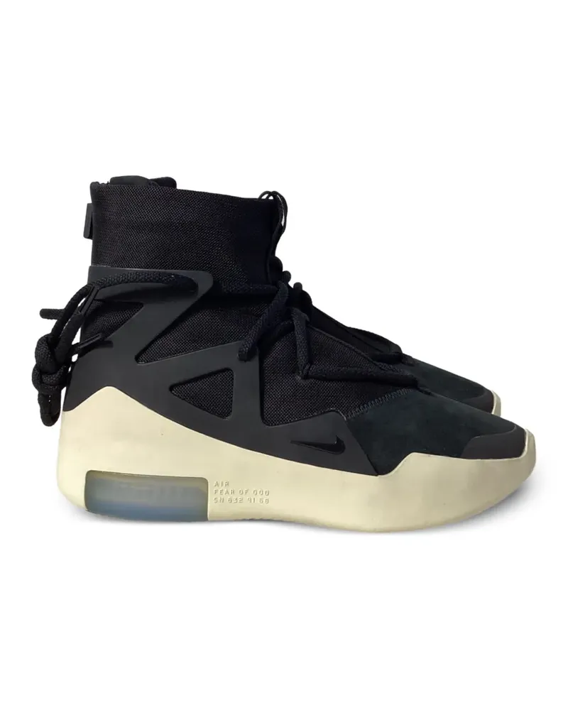 Fear of God Nike Air 1 Sneakers - Schwarz Schwarz