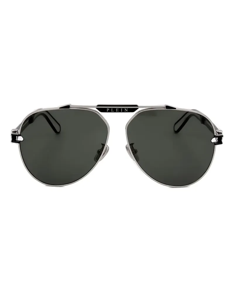 Philipp Plein Getönte Pilotenbrille - Silber Silber
