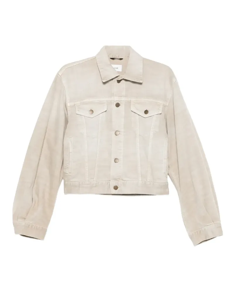 Haikure Geknöpfte Simon Bull Jeansjacke - Nude Nude