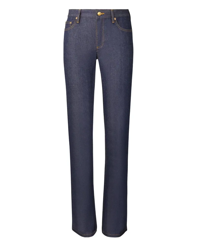 Tory Burch Ausgestellte Jeans - Blau Blau