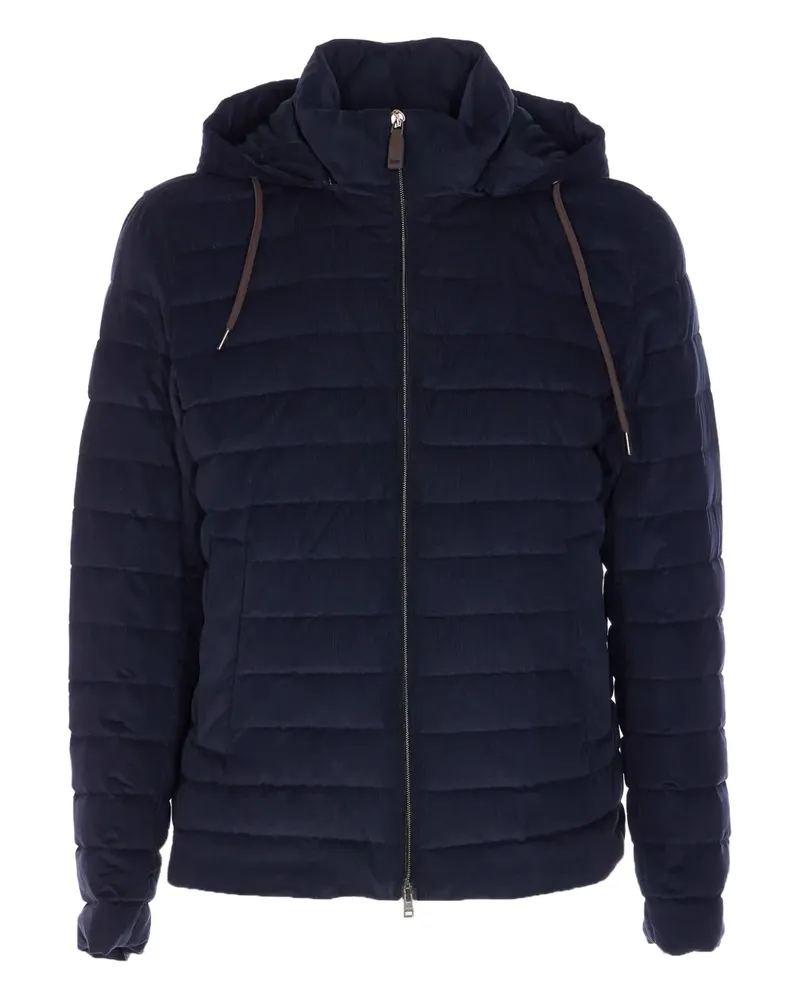 Herno Resort Jacke aus Cord - Blau Blau