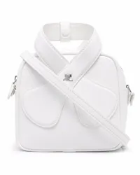 Courrèges Loop Handtasche Weiß