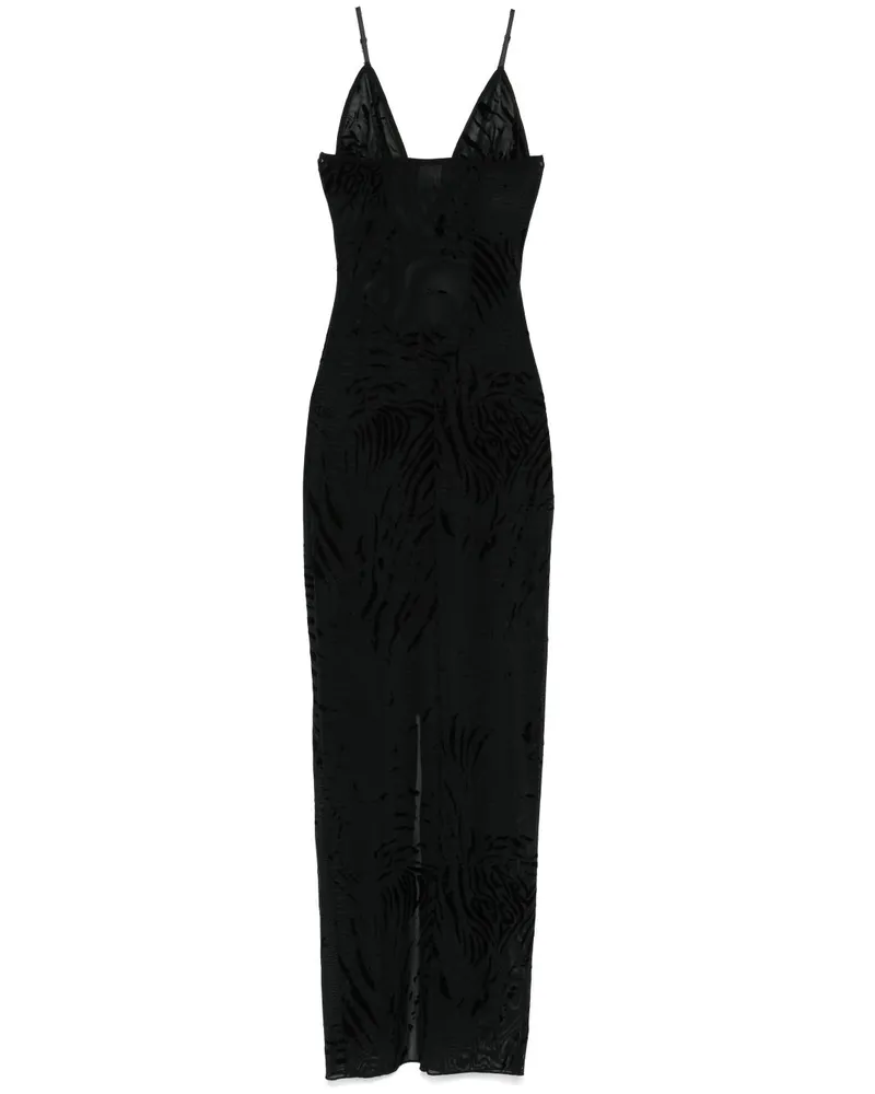 Poster Girl Hun Maxikleid - Schwarz Schwarz