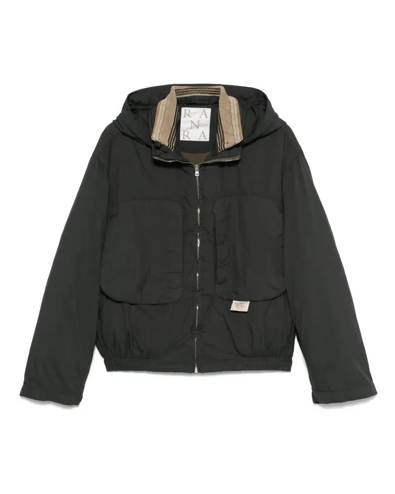 RANRA Jacke mit Kapuze - Grau Grau