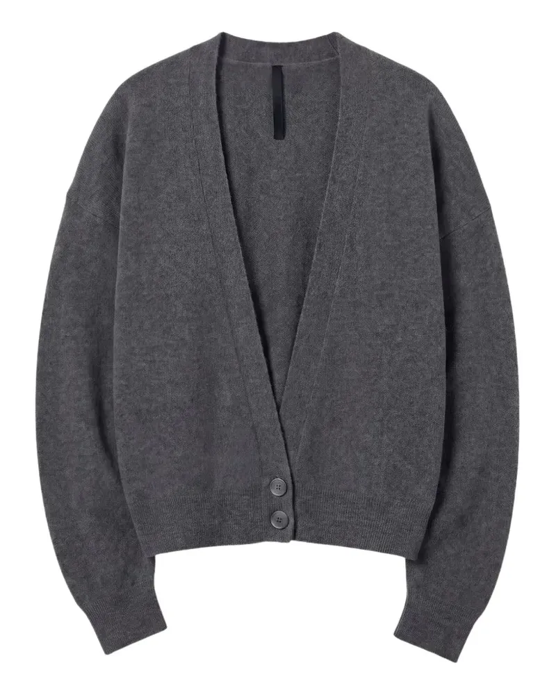 Petar Petrov Low Horizon V-neck knitted cardigan - Grau Grau