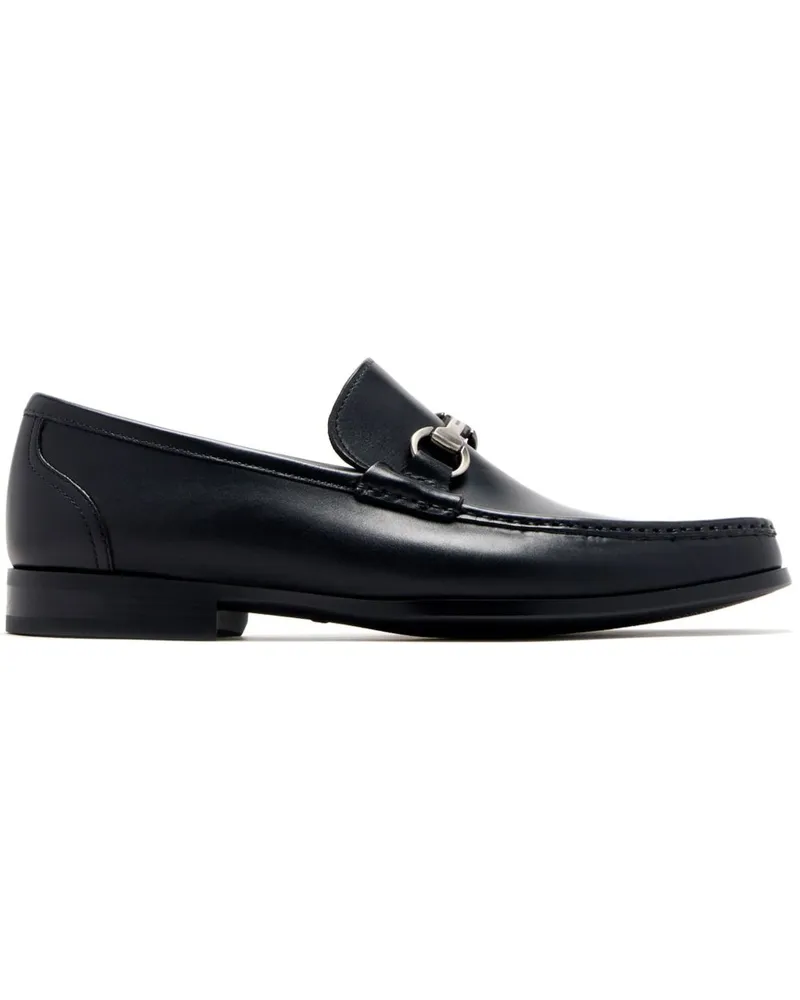 Magnanni Loafer mit gebürstetem Effekt - Schwarz Schwarz