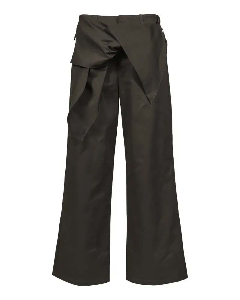 Heliot Emil Soneme Hose mit Drapierung - Schwarz Schwarz
