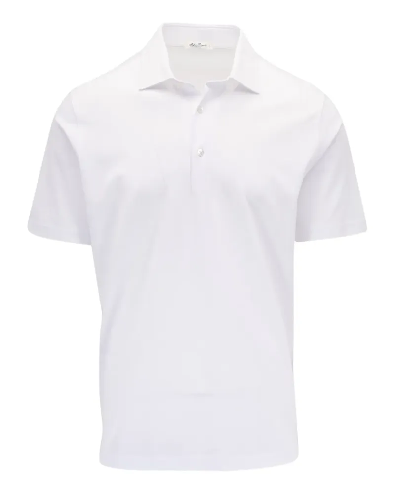 Stefan Brandt Luca Poloshirt - Weiß Weiß