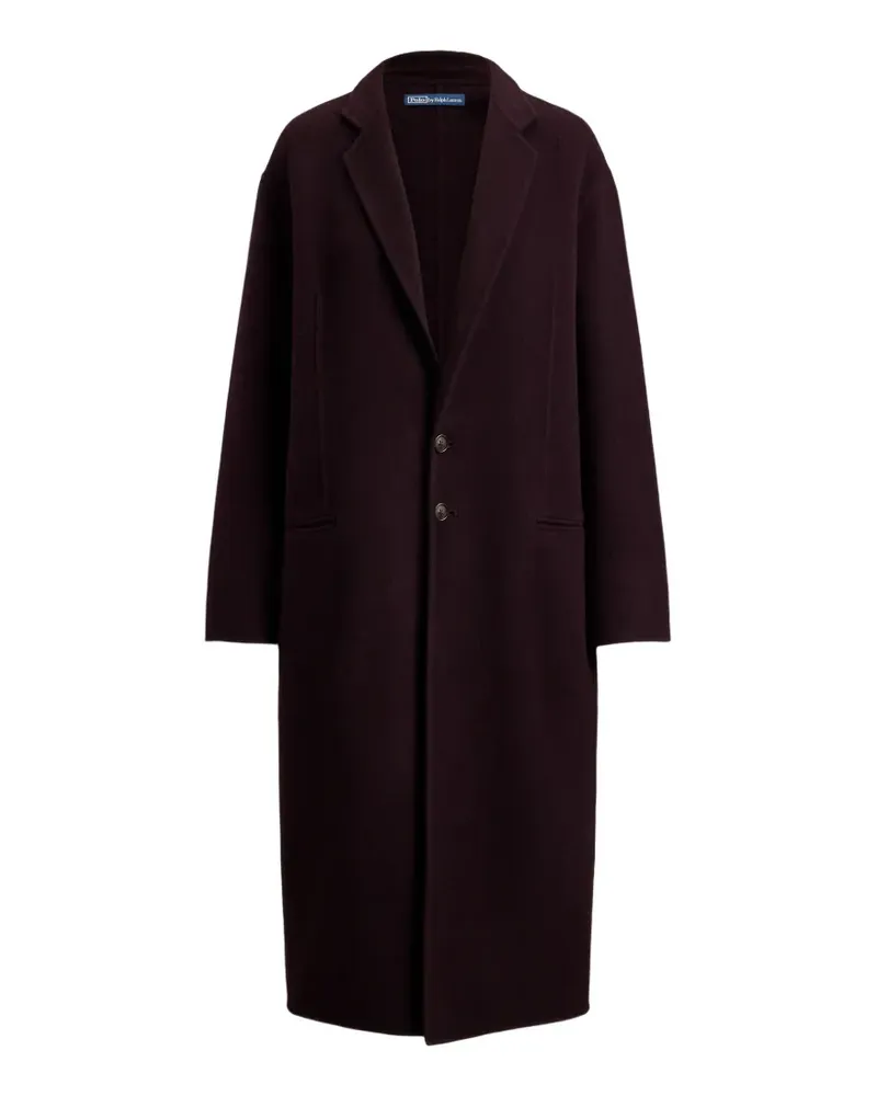 Ralph Lauren Einreihiger Mantel - Violett Violett