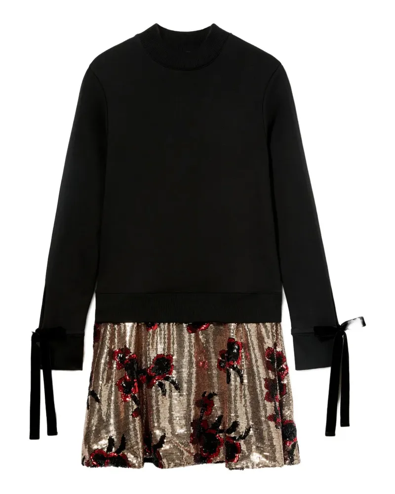 La DoubleJ Sporty Kleid - Schwarz Schwarz