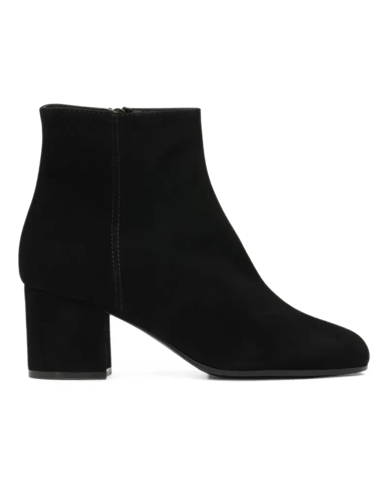 Via Roma 15 suede-finish ankle boots - Schwarz Schwarz