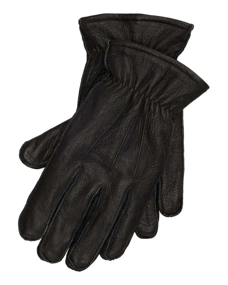 Ralph Lauren leather gloves - Schwarz Schwarz