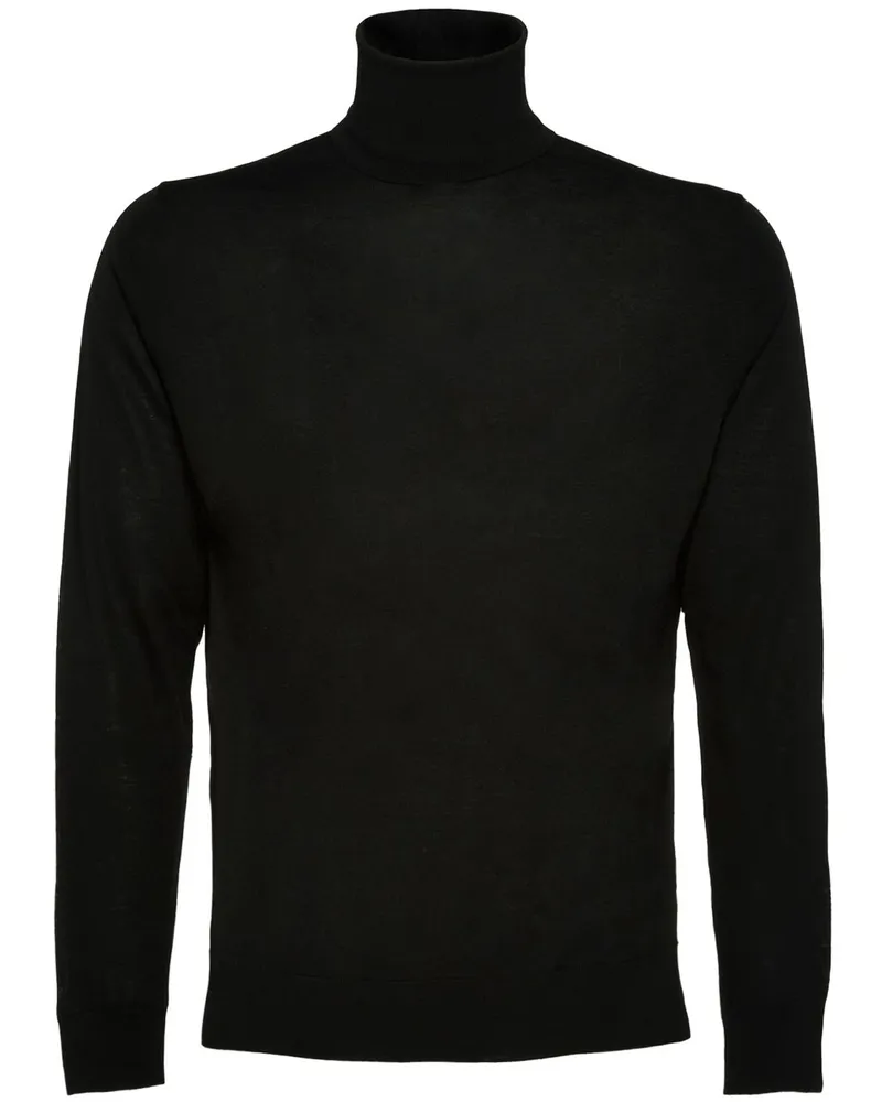 Prada Pullover mit Rollkragen - Schwarz Schwarz