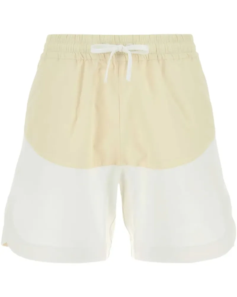 Herno Zweifarbige Shorts - Weiß Weiß