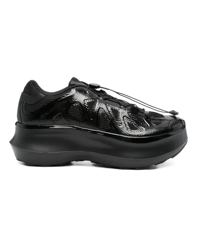 Comme des Garçons x Salomon XT-Whisper Void platform sneakers - Schwarz Schwarz