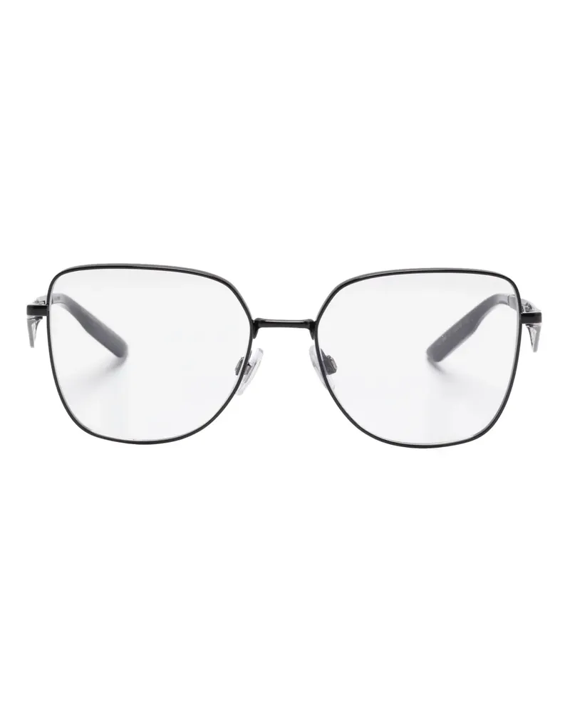 Dolce & Gabbana Brille mit eckigem Gestell - Schwarz Schwarz
